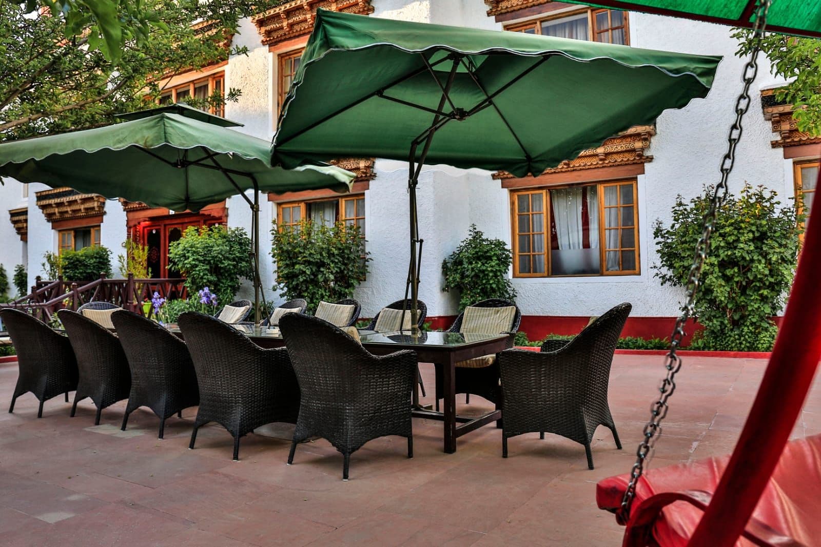 Outside Seating Area