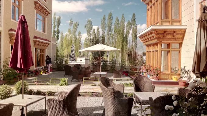 Outside Seating Area