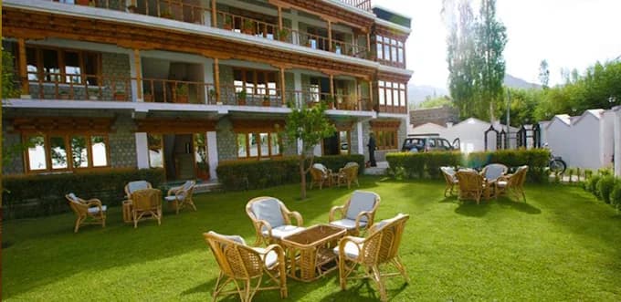 Outside Seating Area