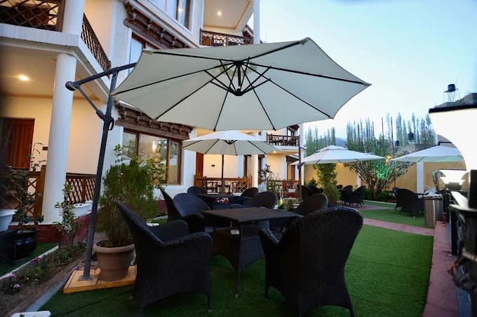 Outside Seating Area