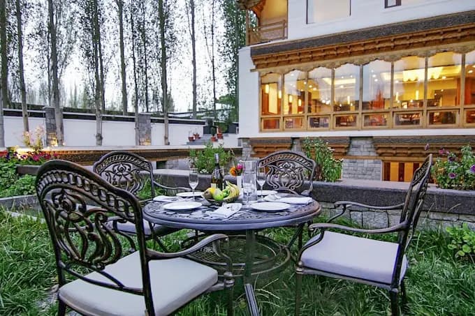 Outside Seating View