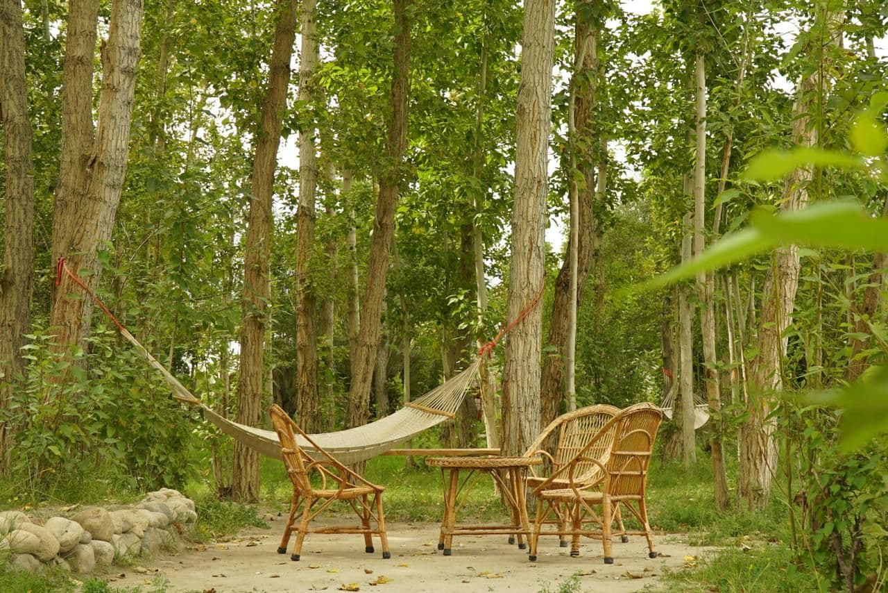 Outside Seating Area