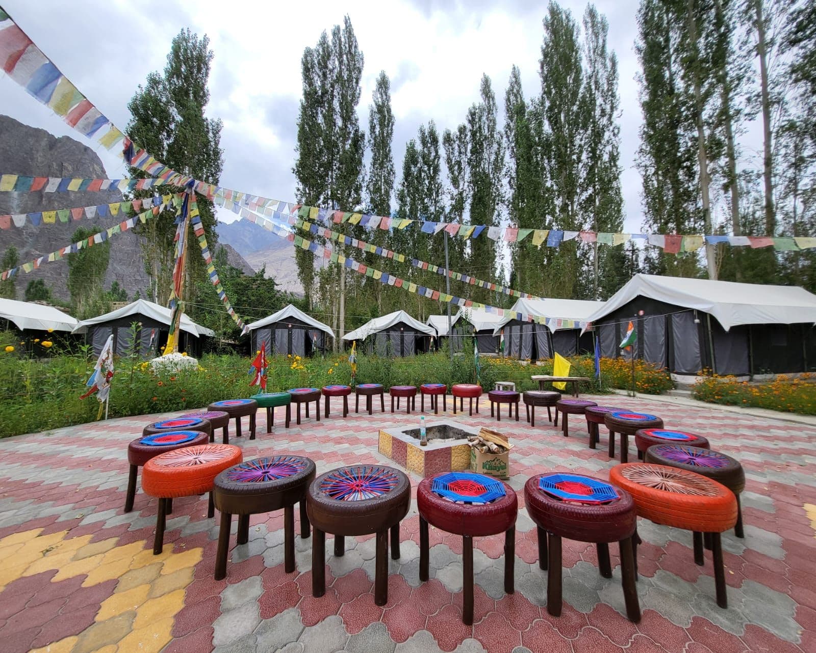 Outside Seating Area