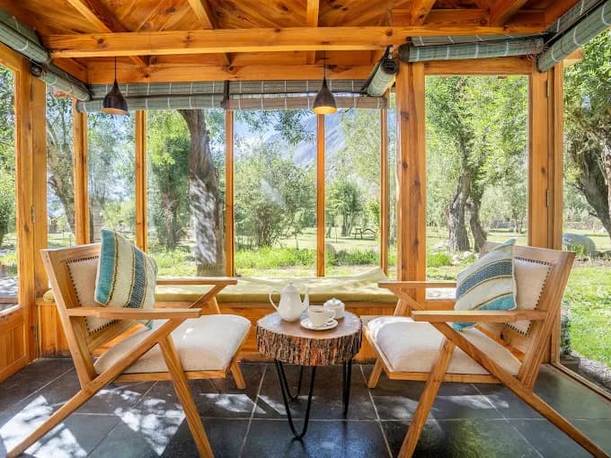 Outside Seating Area