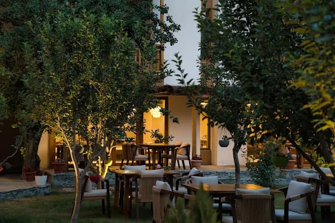 Outside Seating Area
