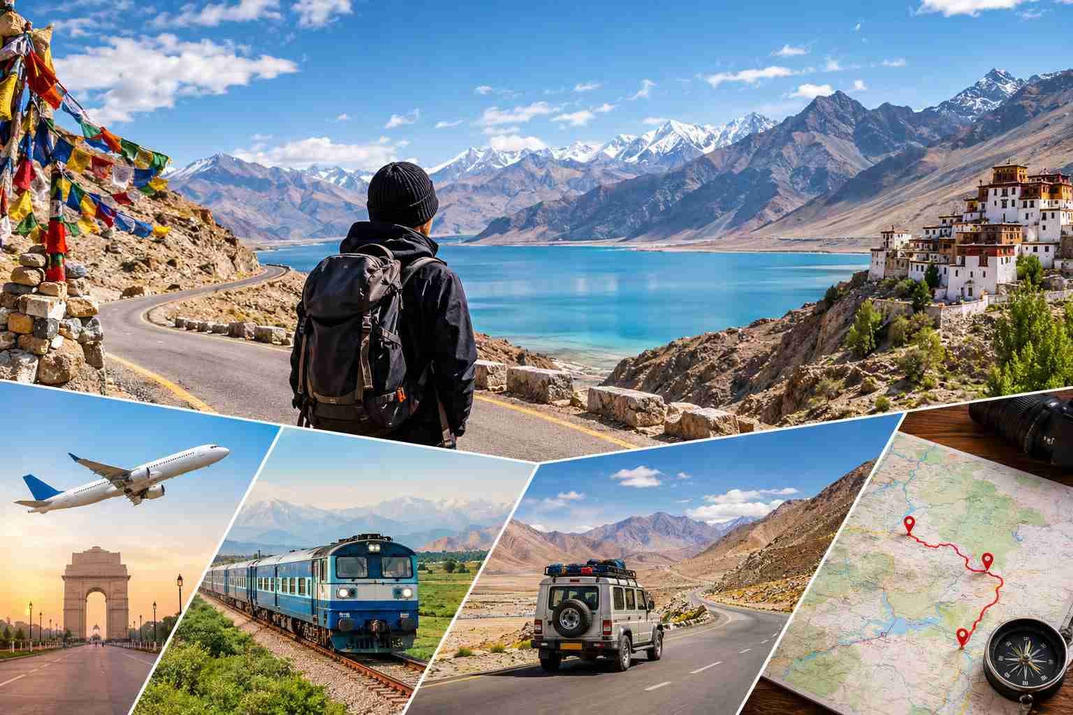 Leh Ladakh Trip from Delhi: Best Routes, Travel Options & Complete Itinerary