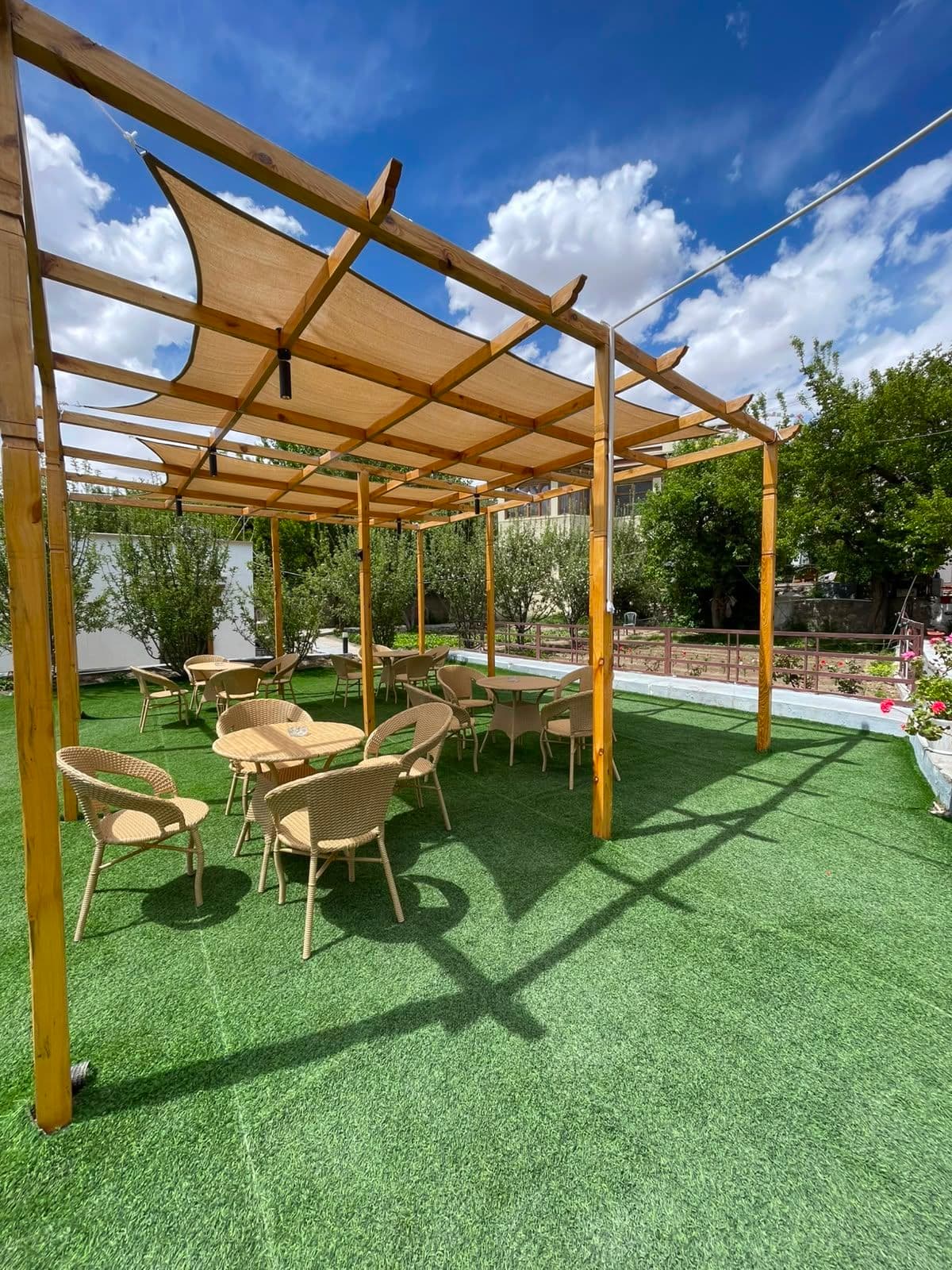 Outside Seating Area
