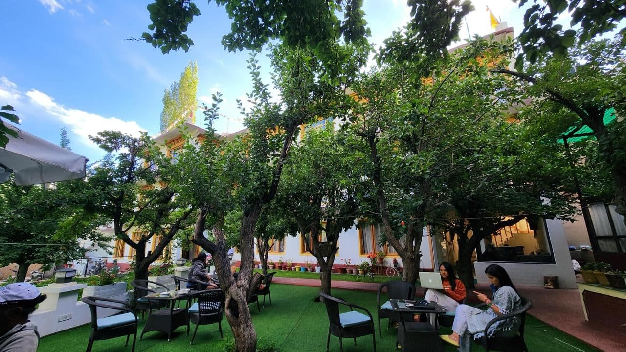 Outside Seating Area