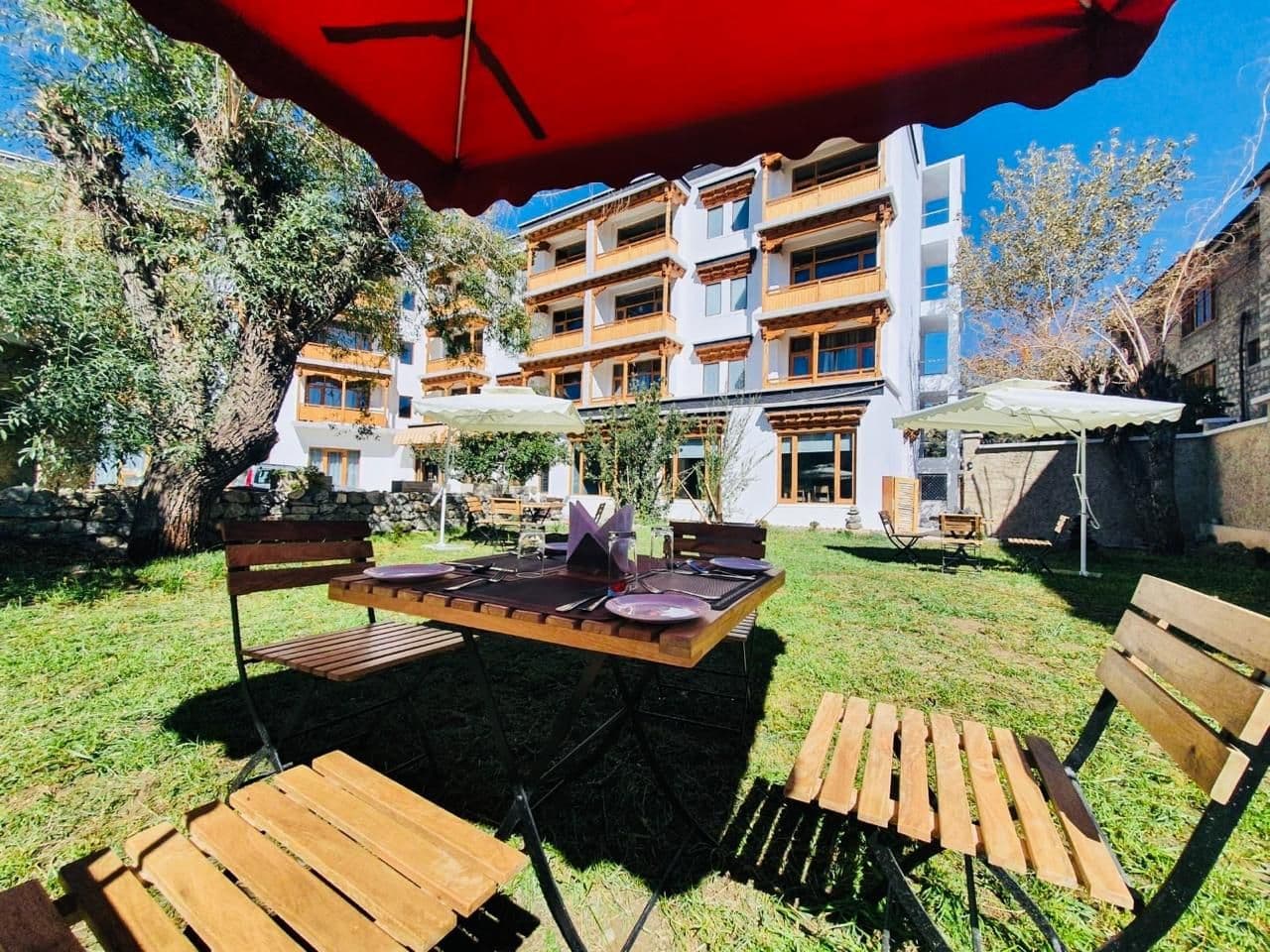 Outside Seating Area