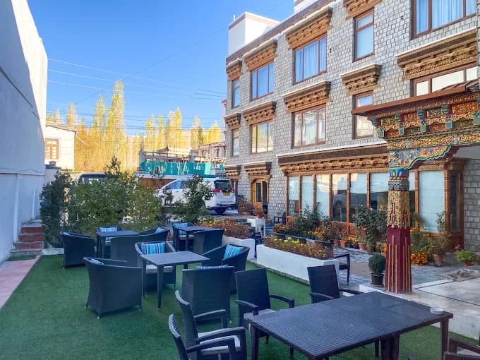 Outside Seating Area