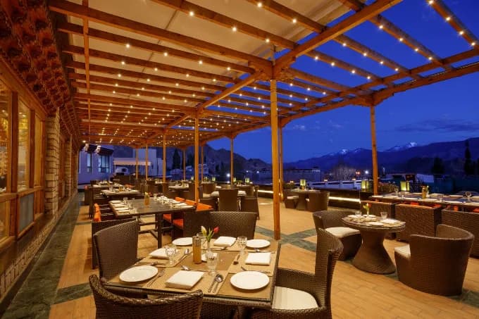 Open Tarrace Dining Area