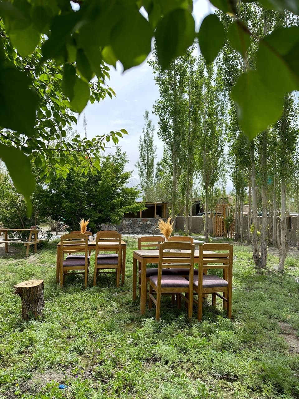 Outside Seating Area