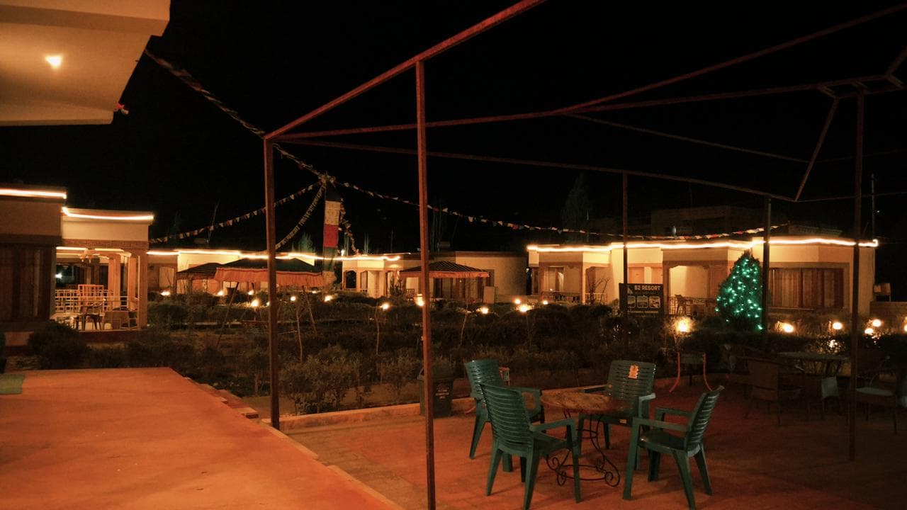 Outside Seating Area