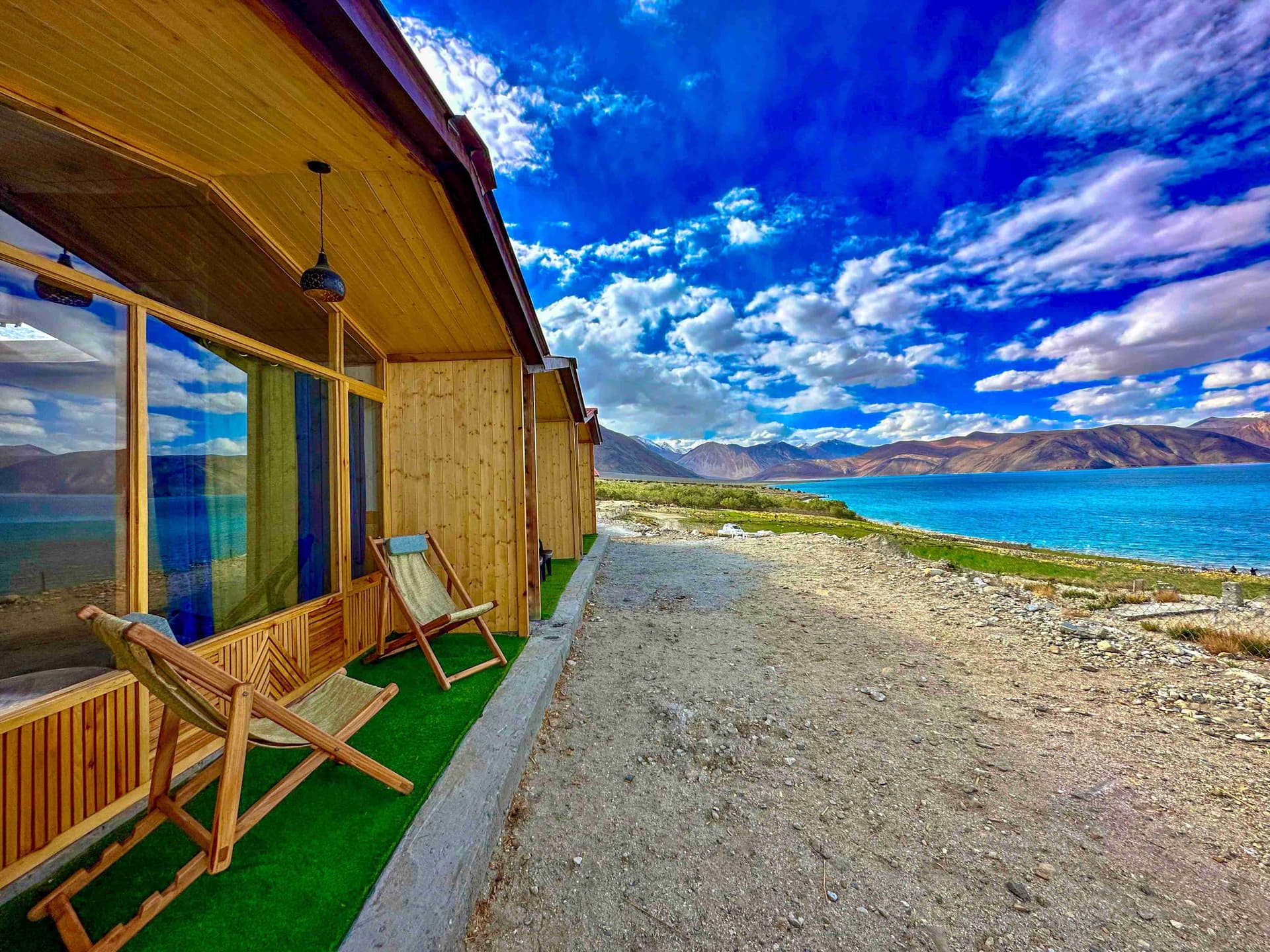 Lake View Seating Area