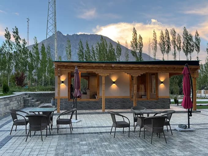 Outside Seating Area