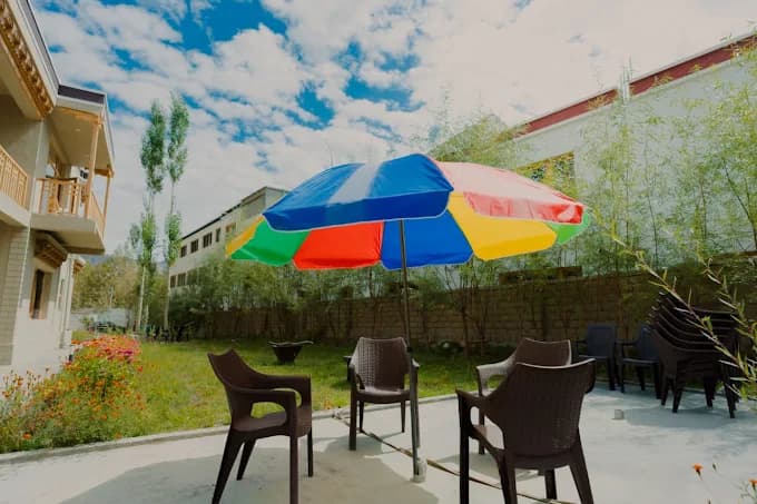 Outside Seating Area