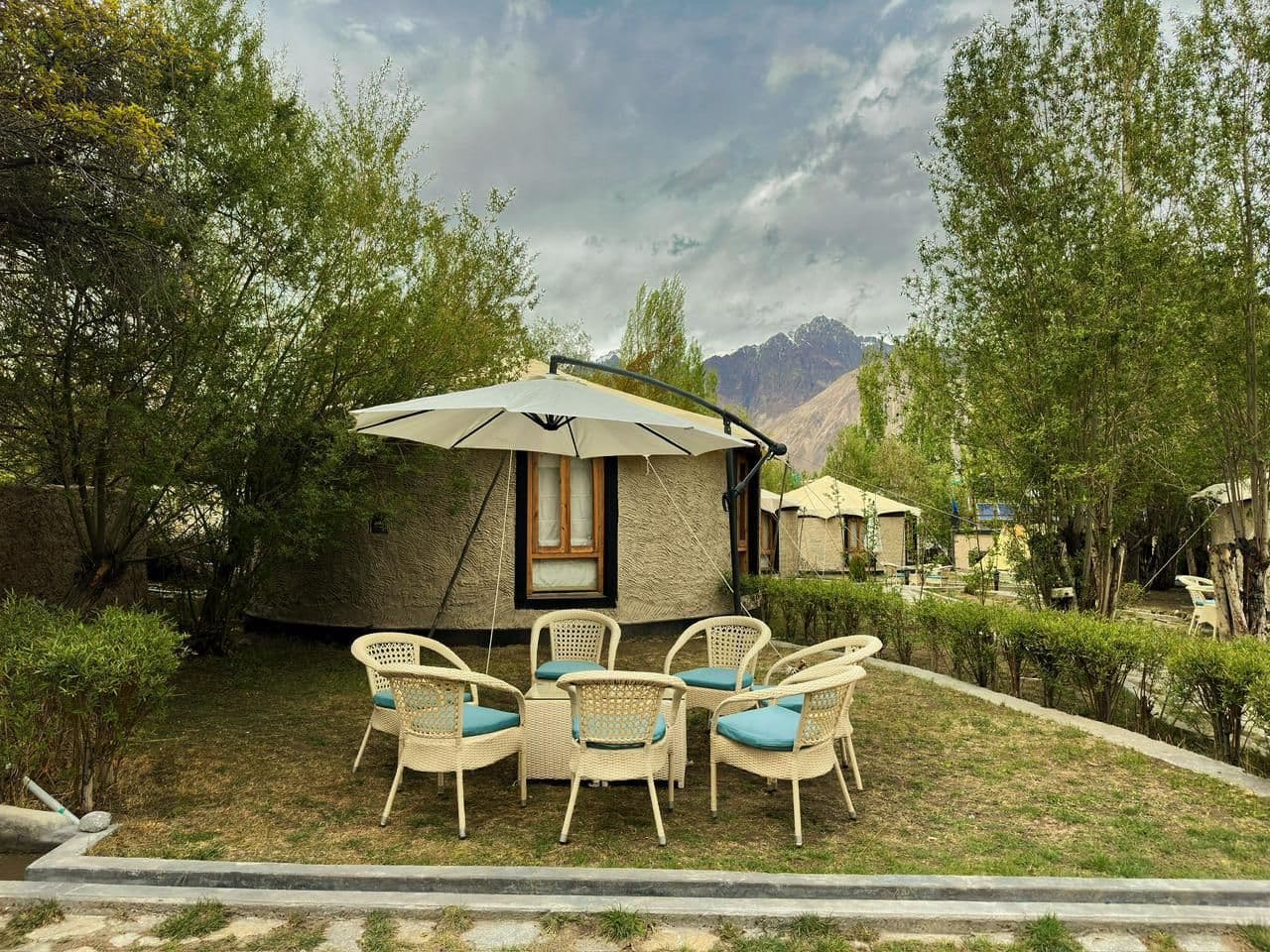 Outside Seating Area