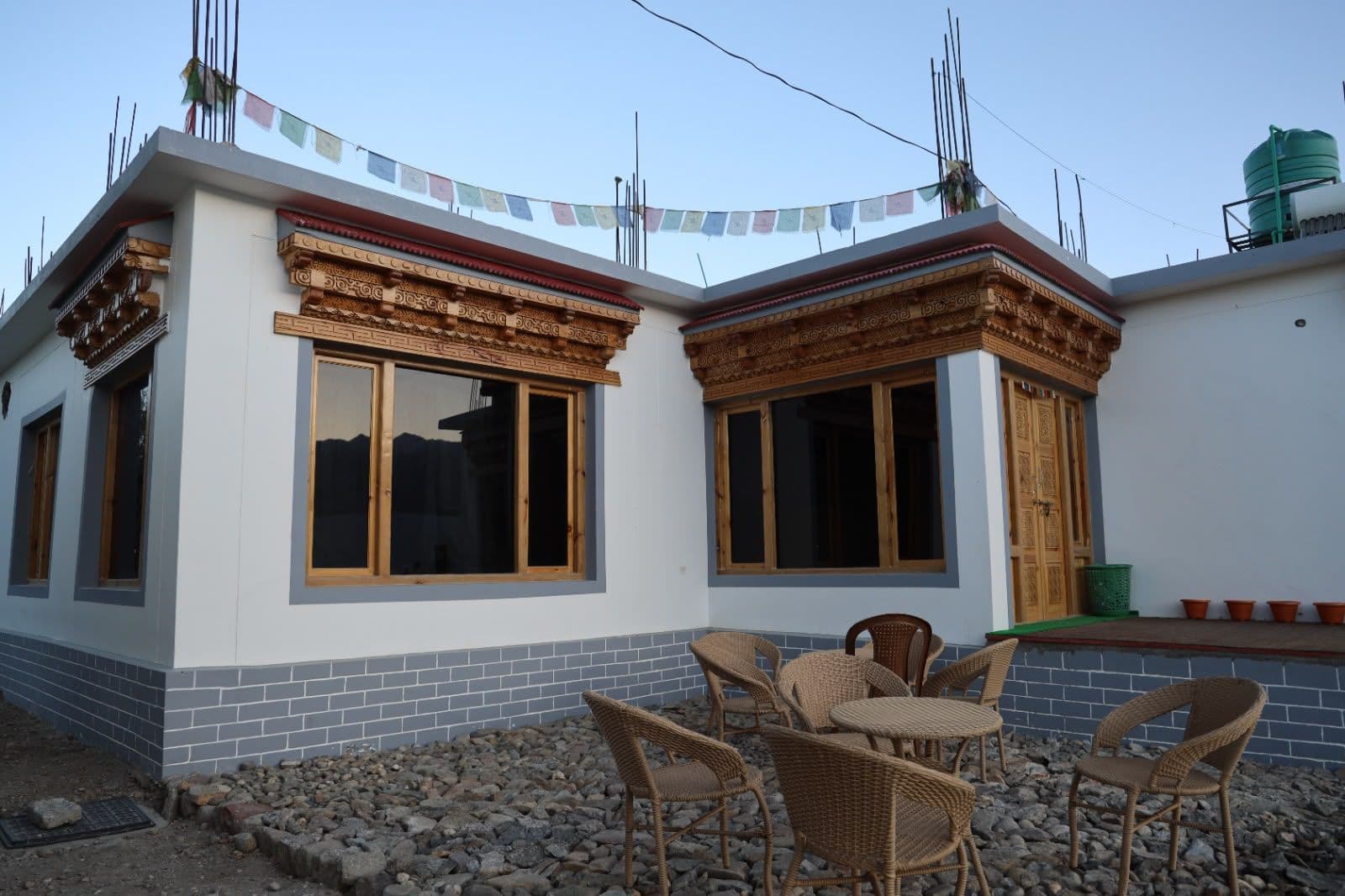 Outside Seating Area