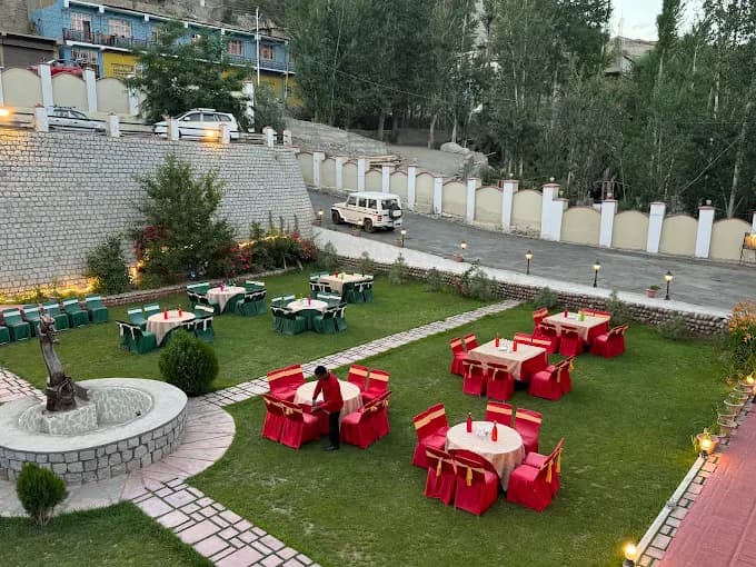 Outside Seating Area