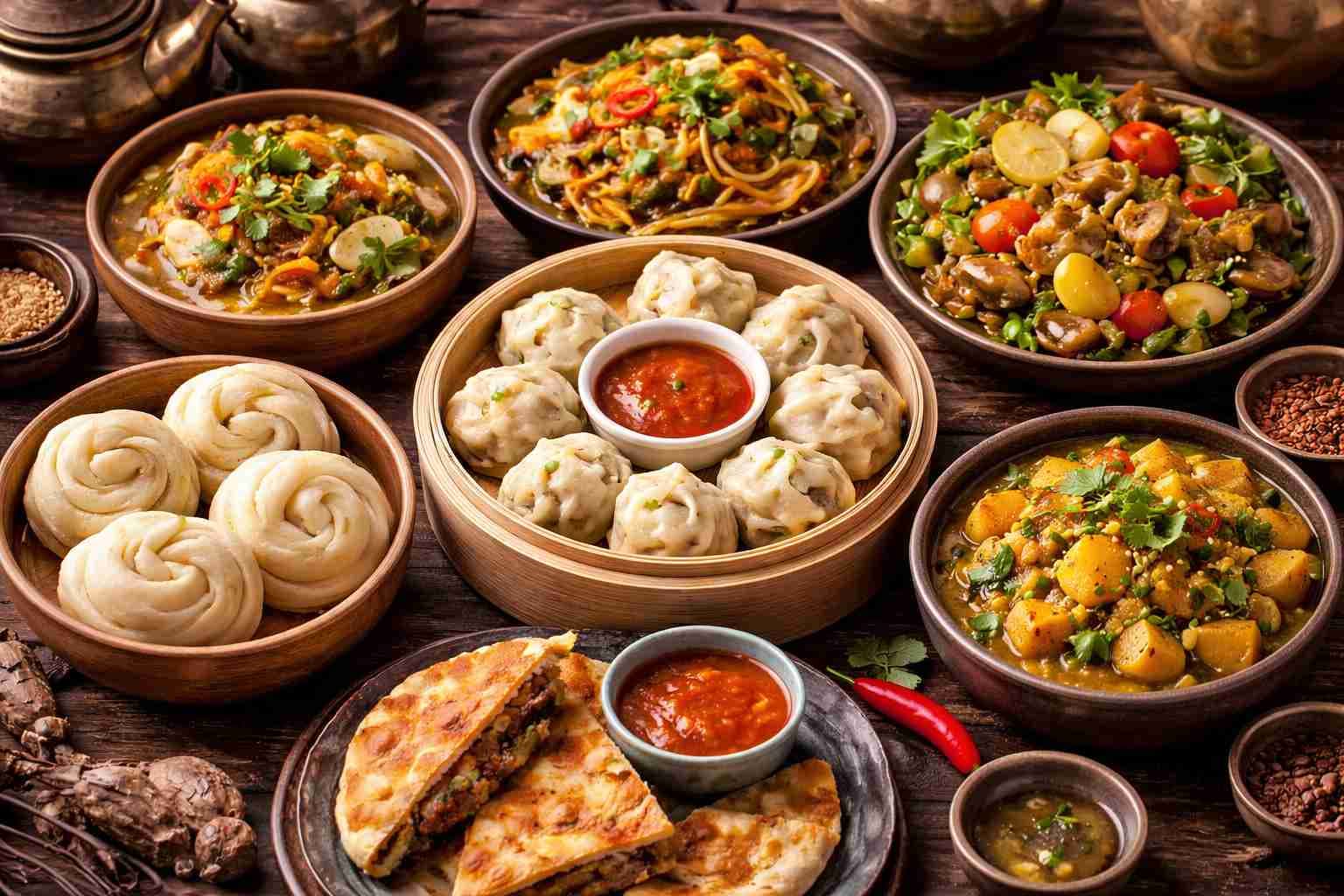 Traditional cuisine of Leh Ladakh