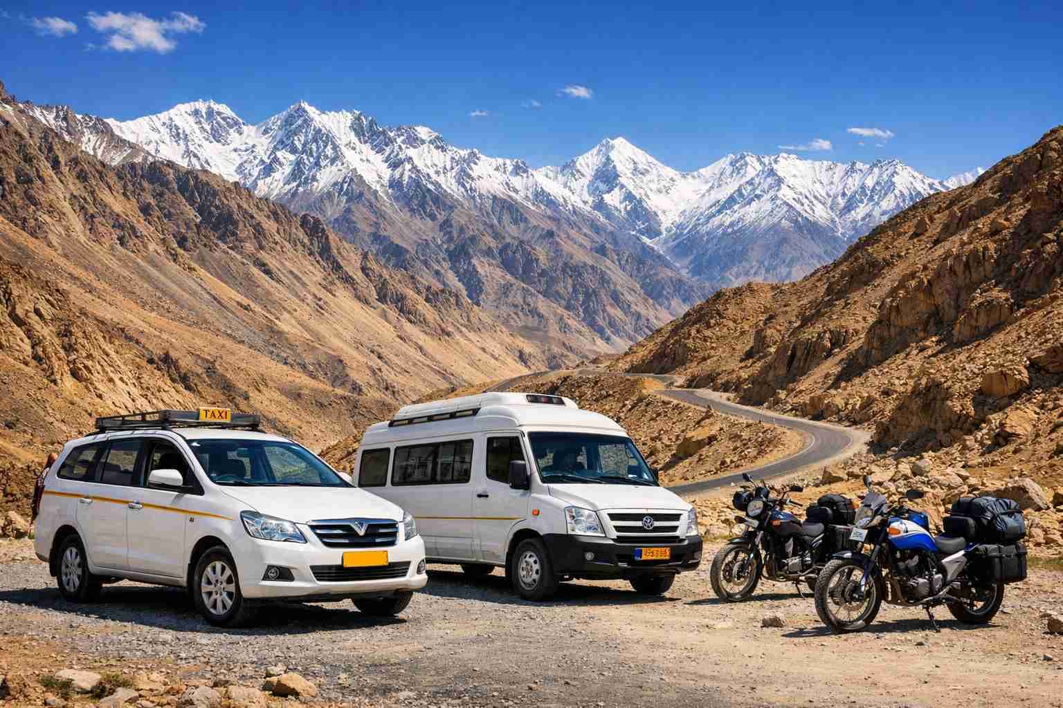 Ladakh Taxi Union (Tempo Tarveler,Car) Updated Ratesheet 2026
