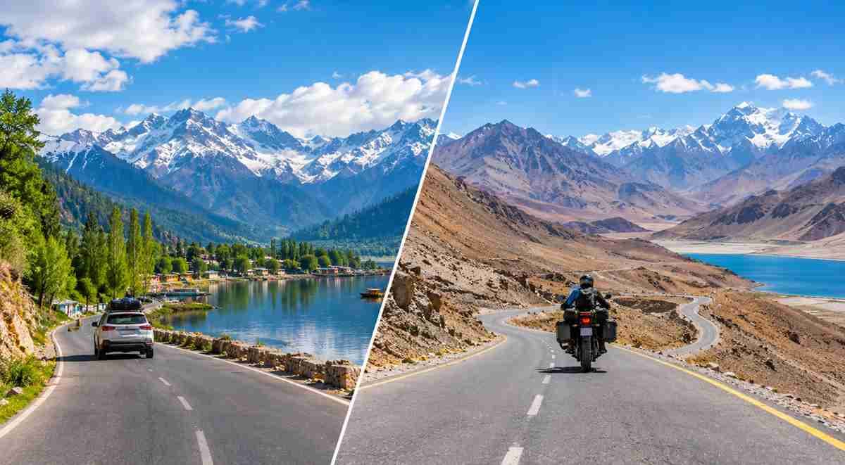 Srinagar to Leh vs Manali to Leh: Which Route Is Better for Your Ladakh Trip?